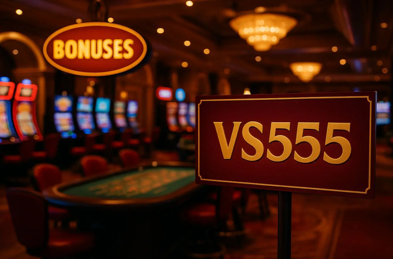 Incredible Bonuses for Simple Actions at Casino VS555